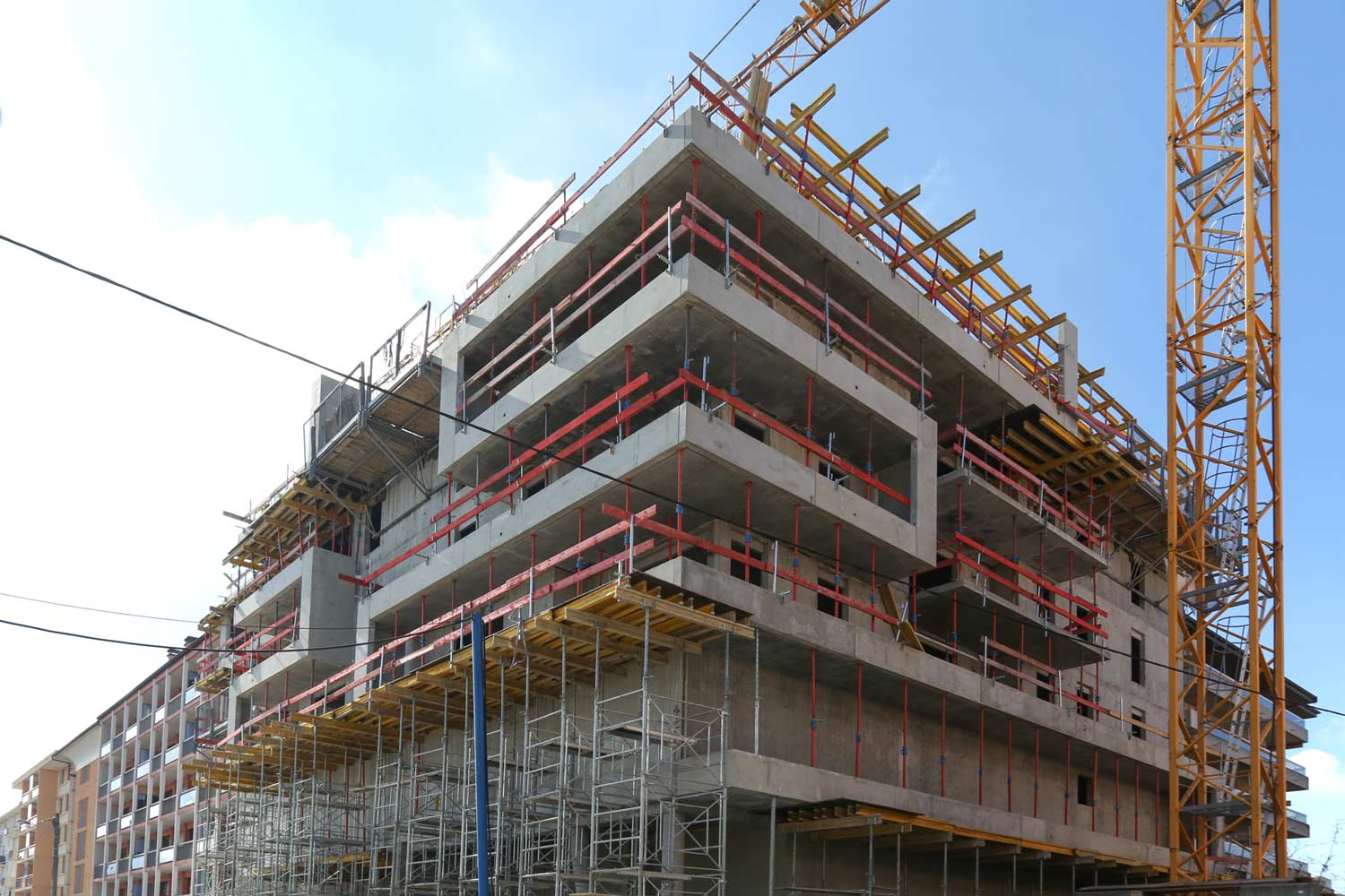 Construction de logements collectifs à Thonon-les-Bains